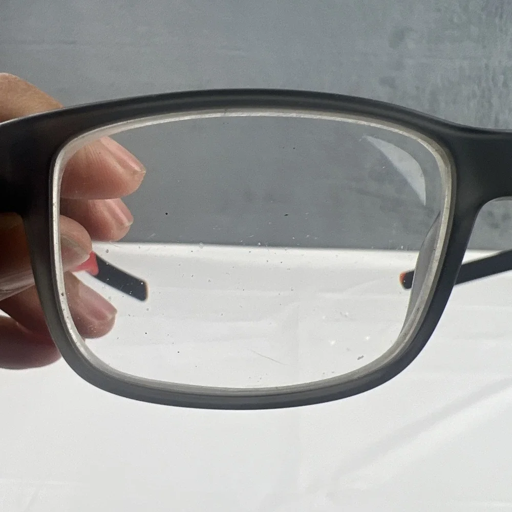 Oakley OY8007 0250 Field Day Youth Glasses Satin Grey Smoke Red 50-15-128 #2